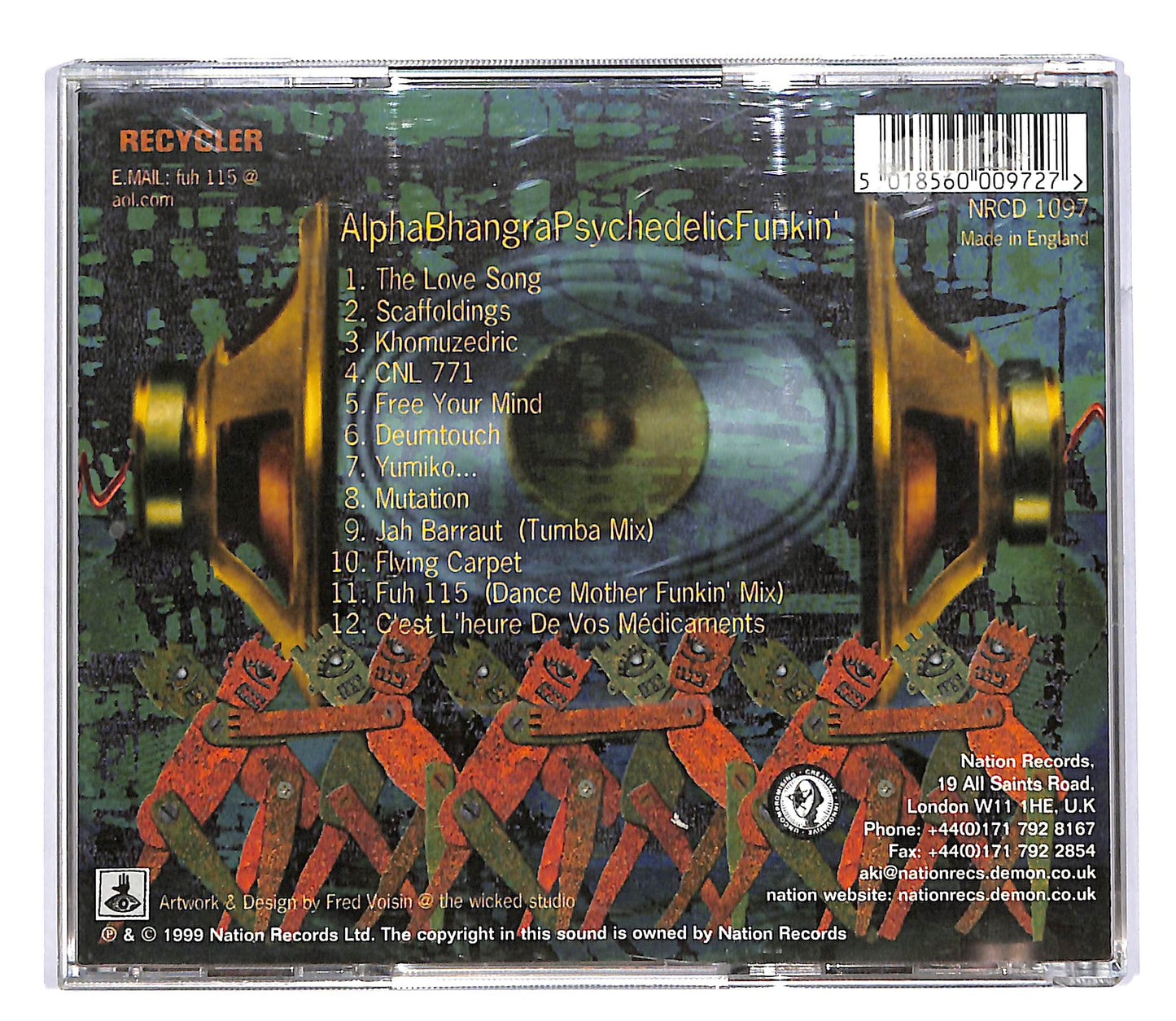 EBOND Recycler - Alphabhangrapsychedelicfunkin' CD CD054057