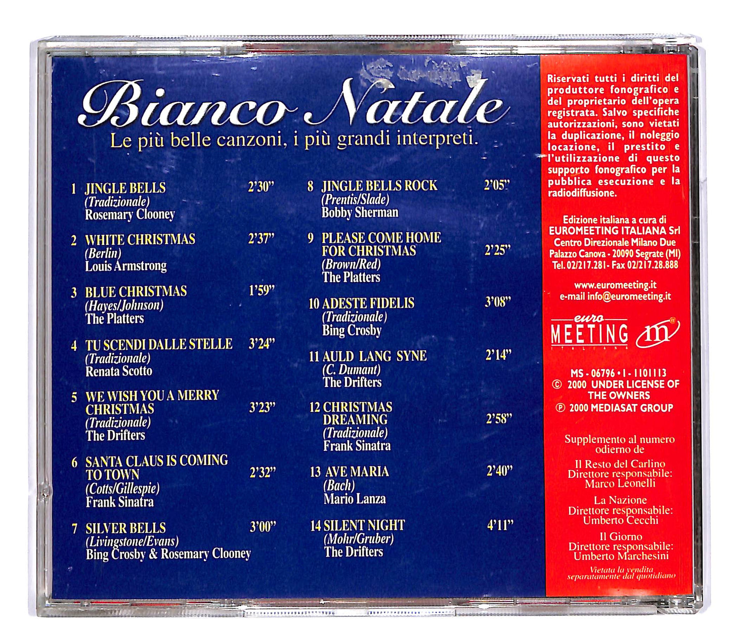 EBOND Various - Bianco Natale EDITORIALE CD CD054107