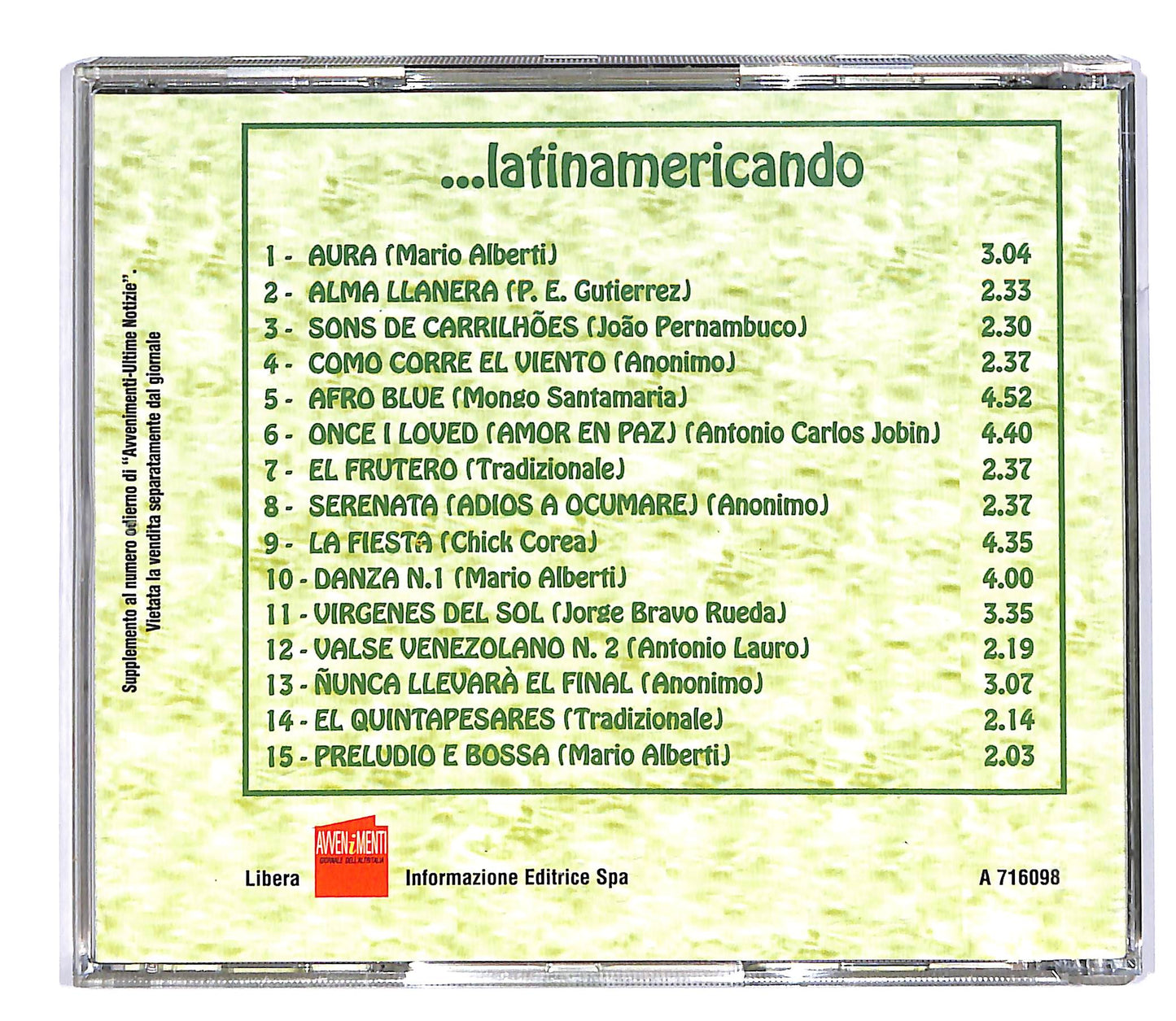 EBOND Flachibo - Latinamericando EDITORIALE CD CD054112