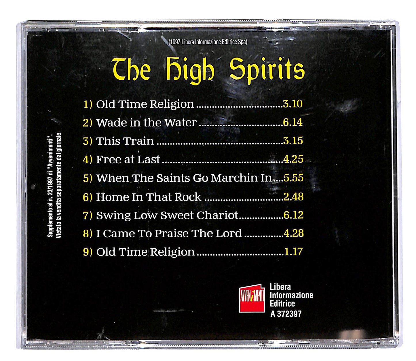 EBOND Various - Spirituals Dei Neri D'America EDITORIALE CD CD054120
