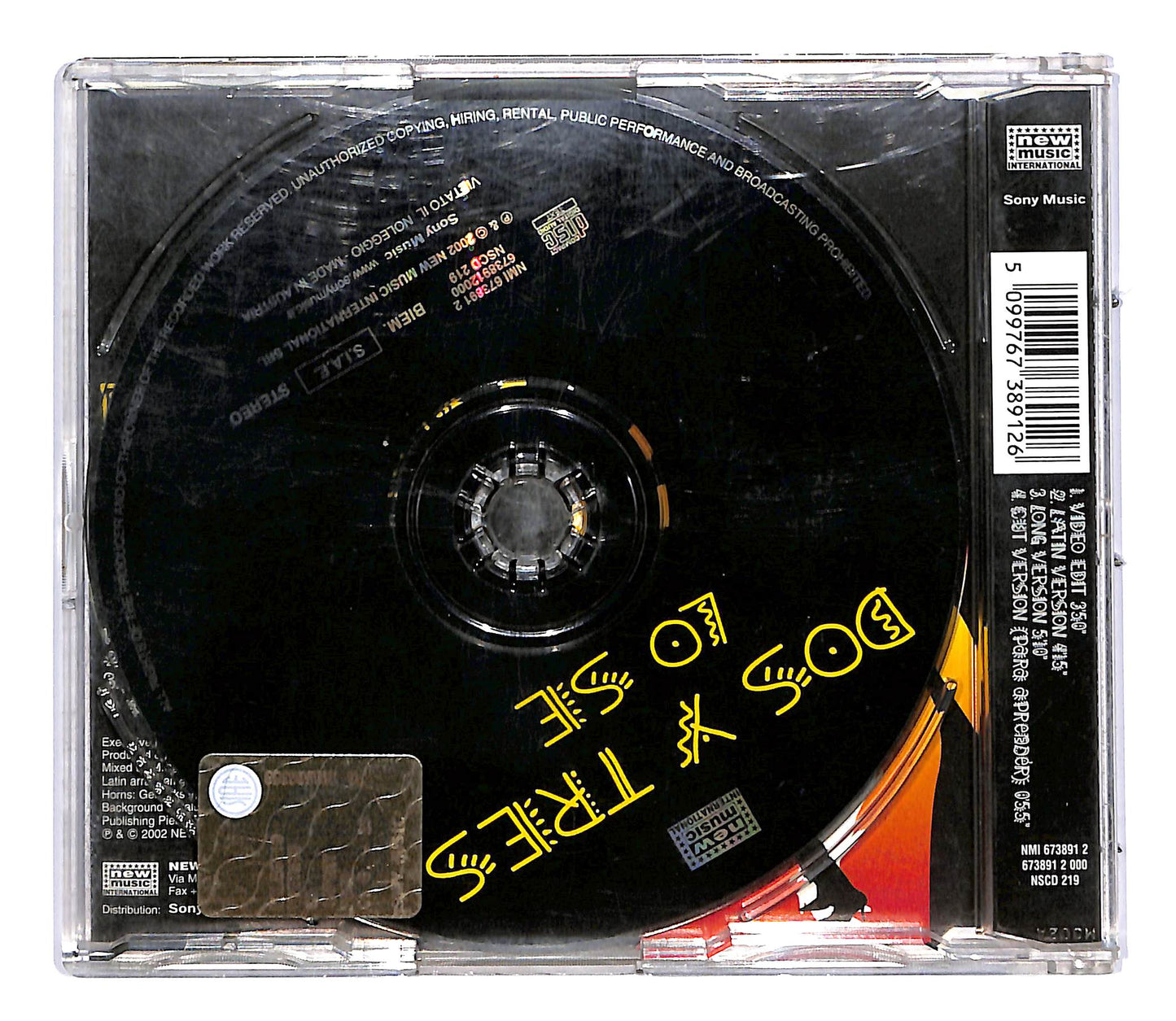 EBOND Dos Y Tres - Lo Se CD CD054131