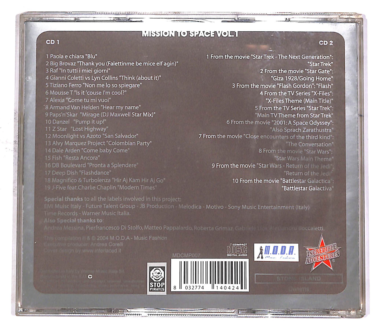 EBOND Various - Mission To Space Vol. 1 (2 dischi) CD CD054202