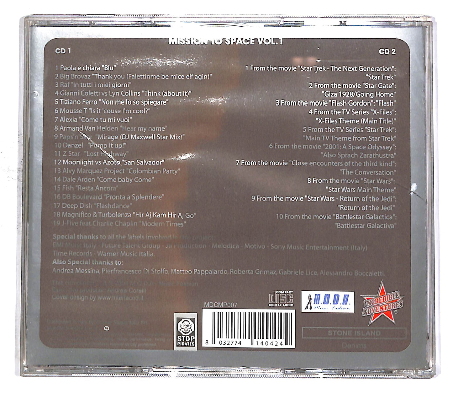 EBOND Various - Mission To Space Vol. 1 (2 dischi) CD CD054302