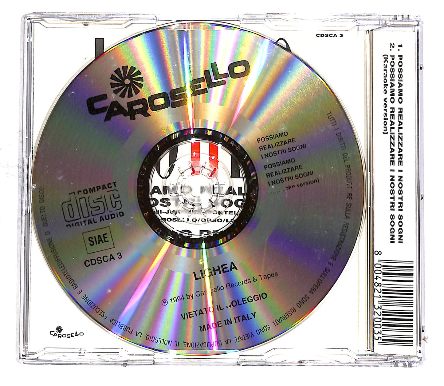 EBOND Lighea - Possiamo Realizzare I Nostri Sogni CD CD054327