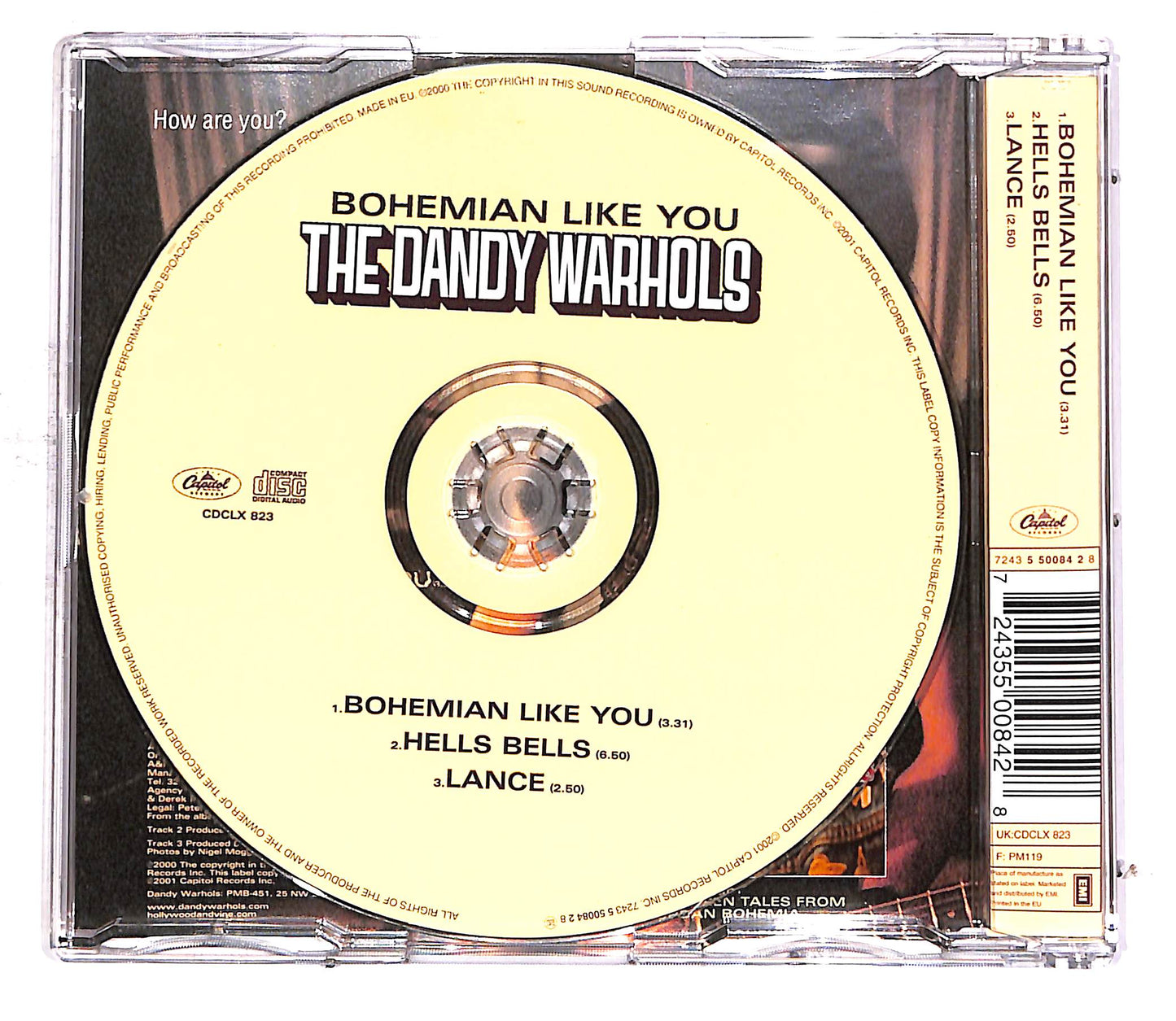 EBOND The Dandy Warhols - Bohemian Like You CD CD054425