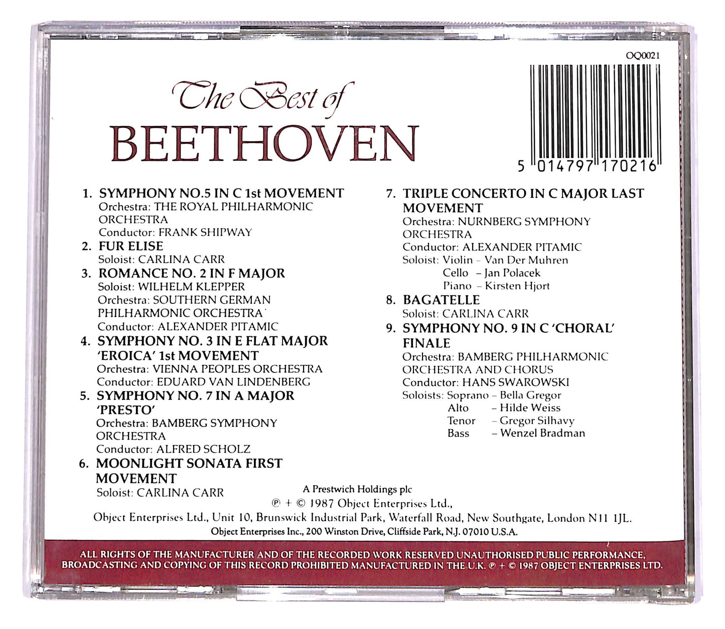 EBOND Beethoven - The Best Of Beethoven CD CD054737