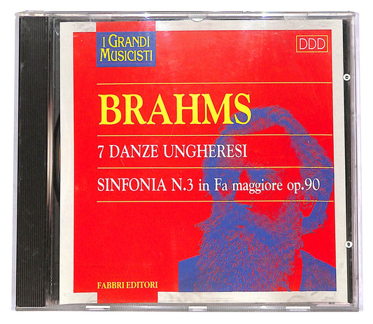 EBOND Brahms - 7 Danze Ungheresi- Sinfonia N.3 Op.90 EDITORIALE CD CD054834