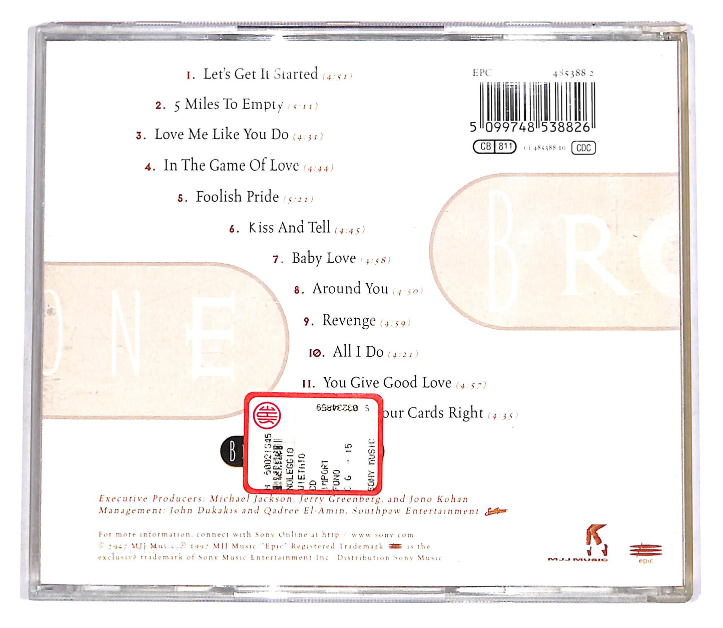 EBOND Brownstone - Still Climbing CD CD054846