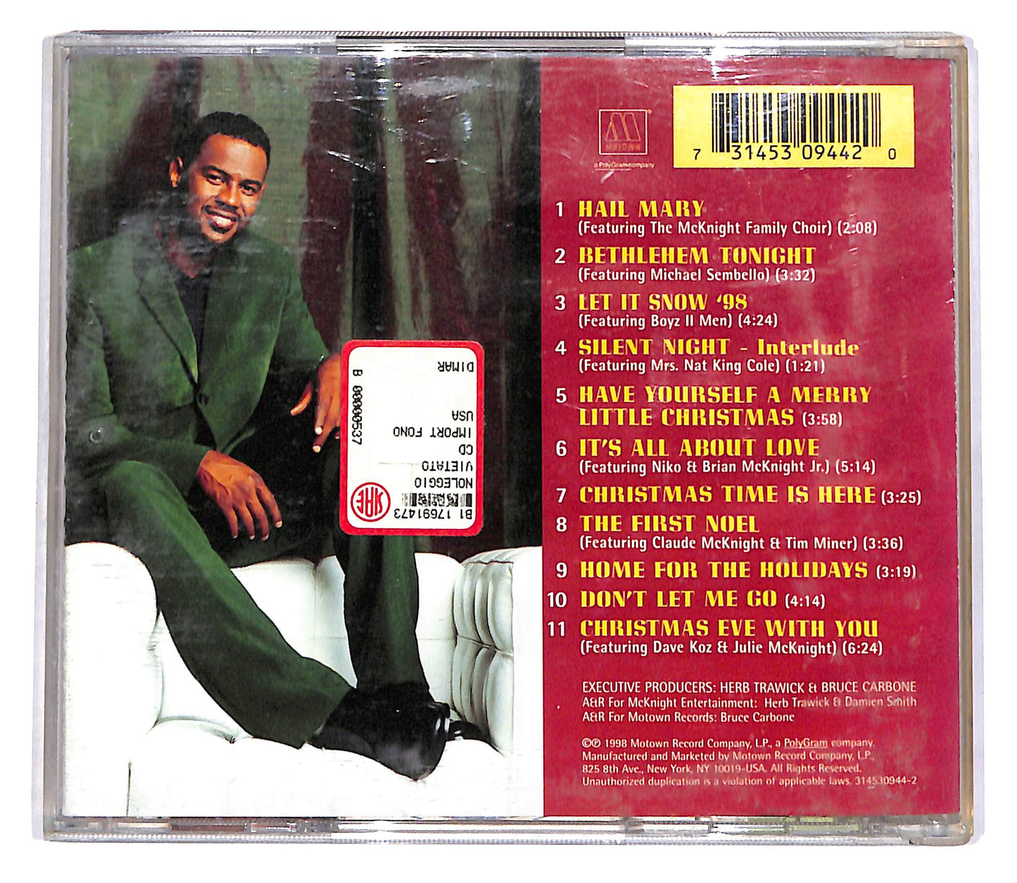 EBOND Brian McKnight - Bethlehem CD CD054850