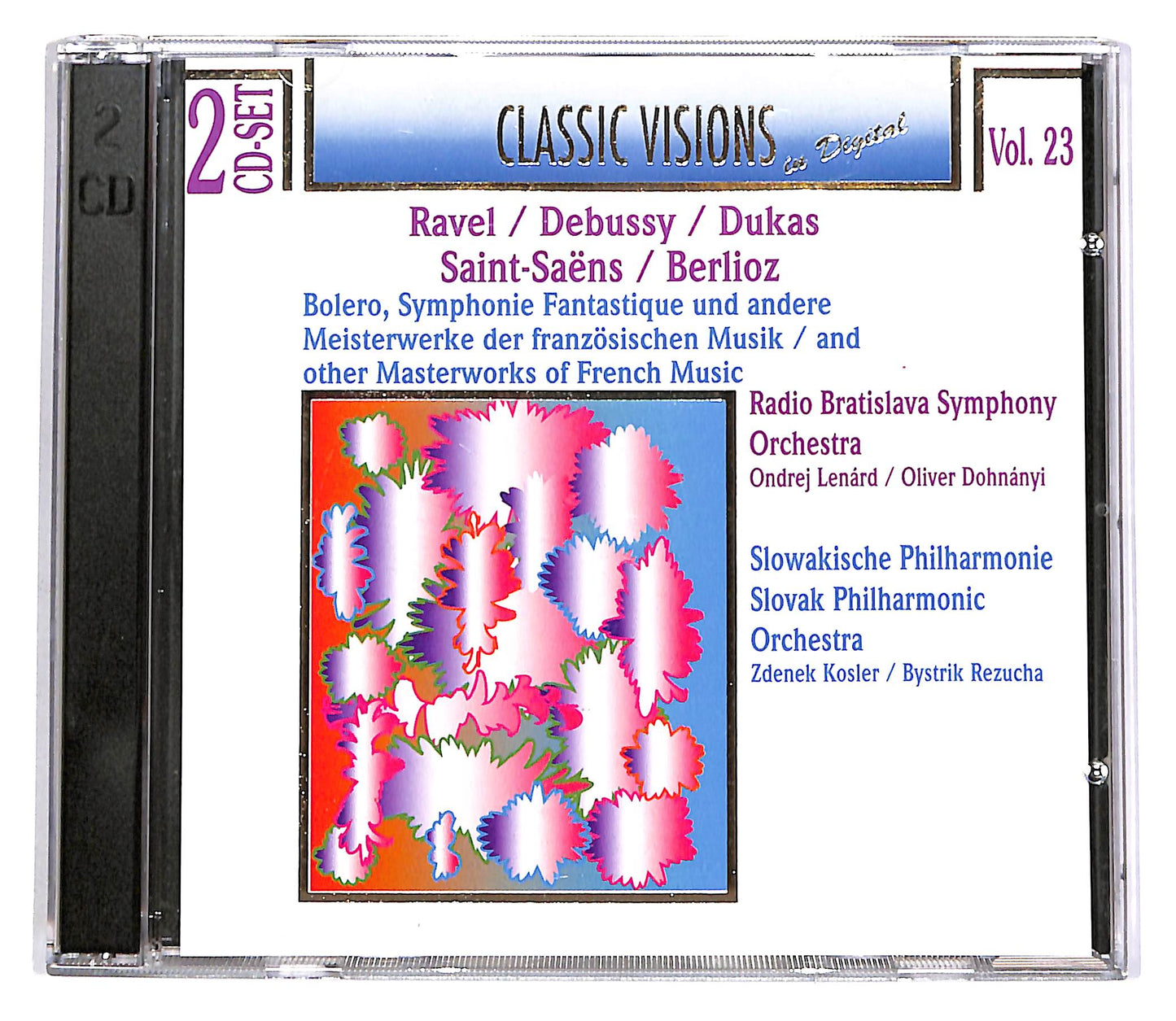 EBOND Ravel, Debussy, Dykas, Saint-Saens, Berlioz Vol.23 (2 dischi) CD CD054858