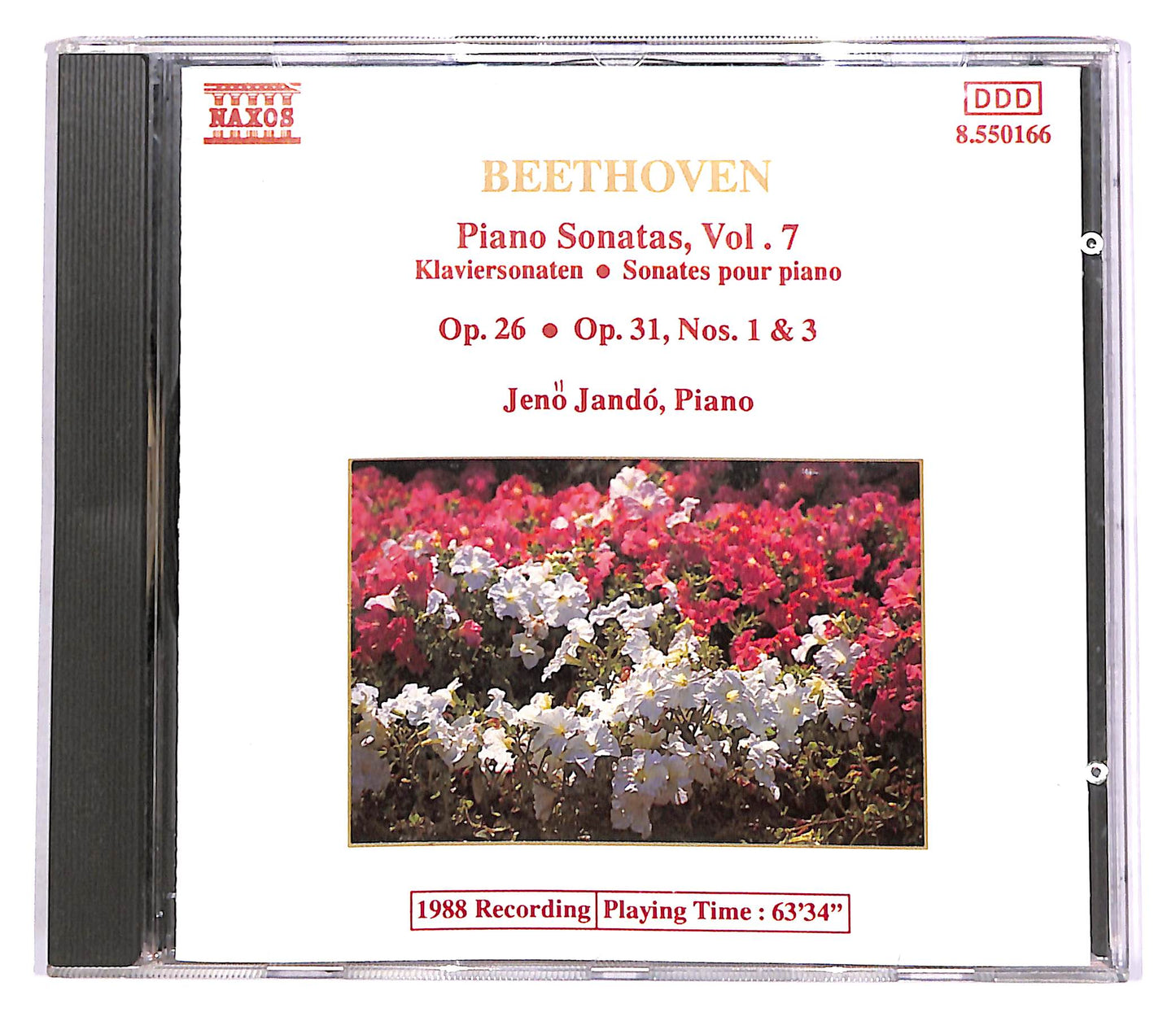 EBOND Beethoven, Jeno Jando - Piano Sonatas, Vol. 7 CD CD054863