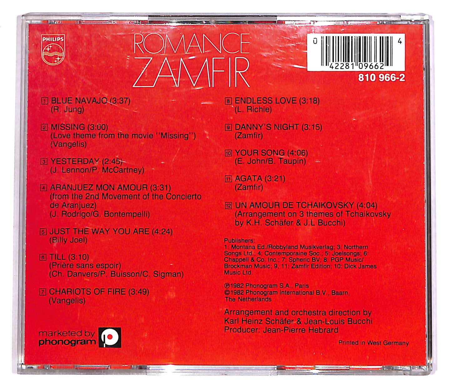 EBOND Zamfir - Romance CD CD054934