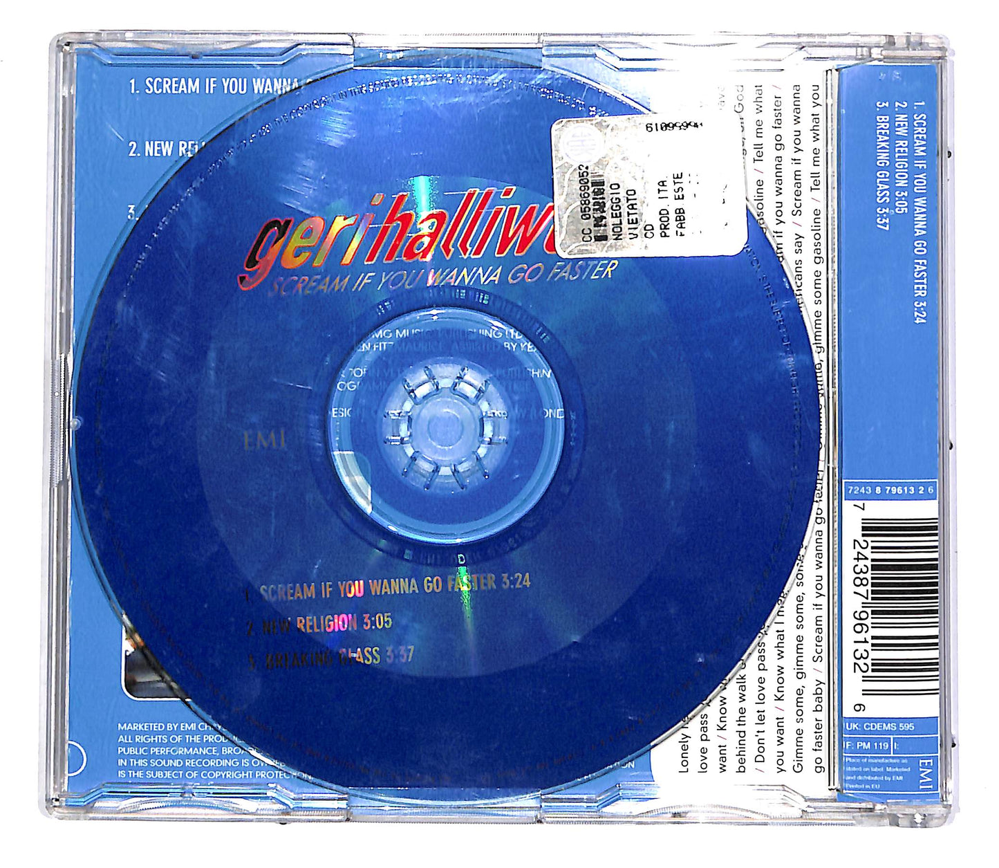 EBOND Geri Halliwell - Scream If You Wanna Go Faster CD CD055008
