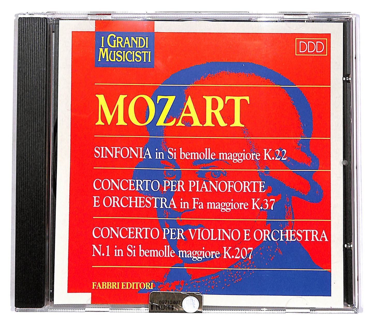 EBOND Mozart - Sinfonia K.22, Concerto K.37, N.1 K.207 EDITORIALE CD CD055009