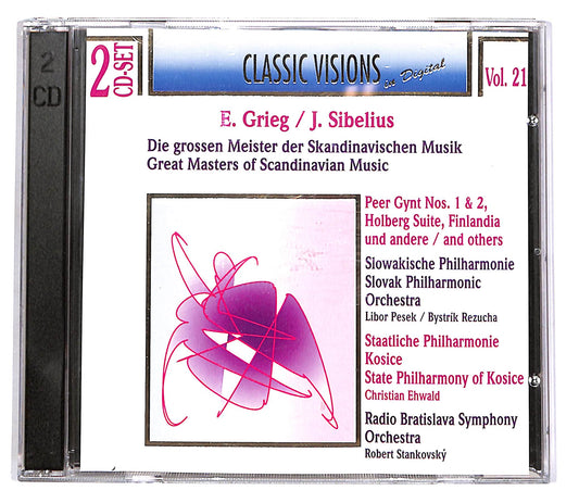 EBOND Edvard Hagerup Grieg - Jean Sibelius - Vol.21 (2 dischi) CD CD055025