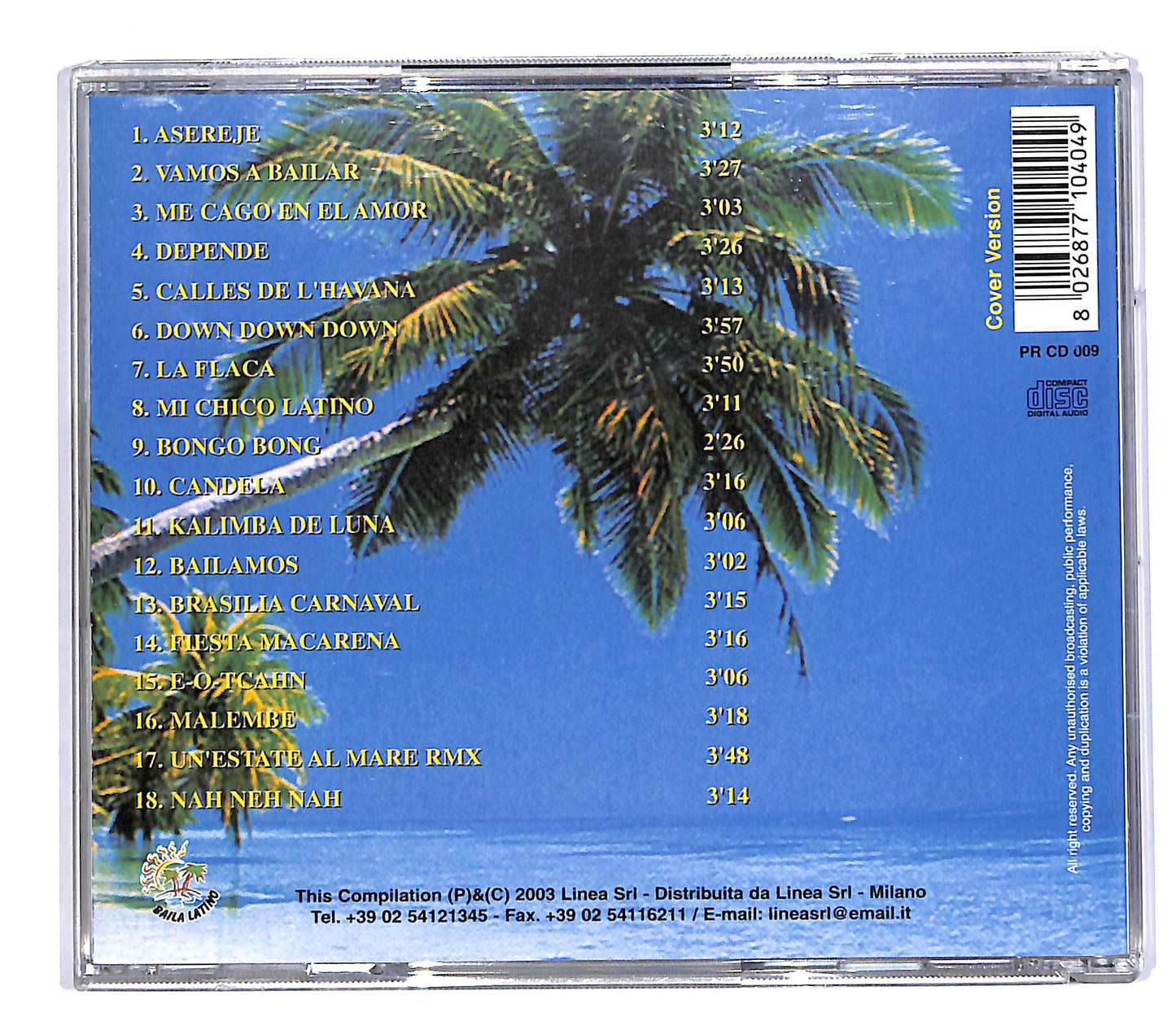 EBOND Various - baila compilation CD CD055123