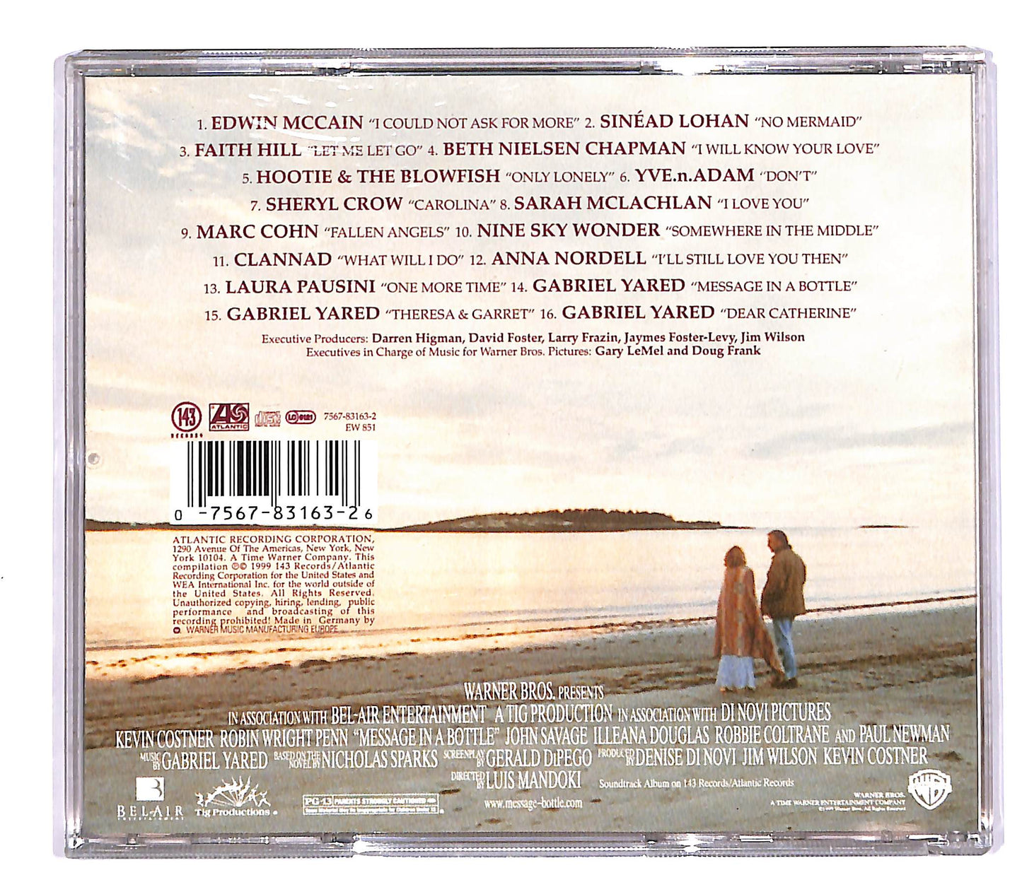 EBOND Gabriel Yared - Message In A Bottle CD CD055303