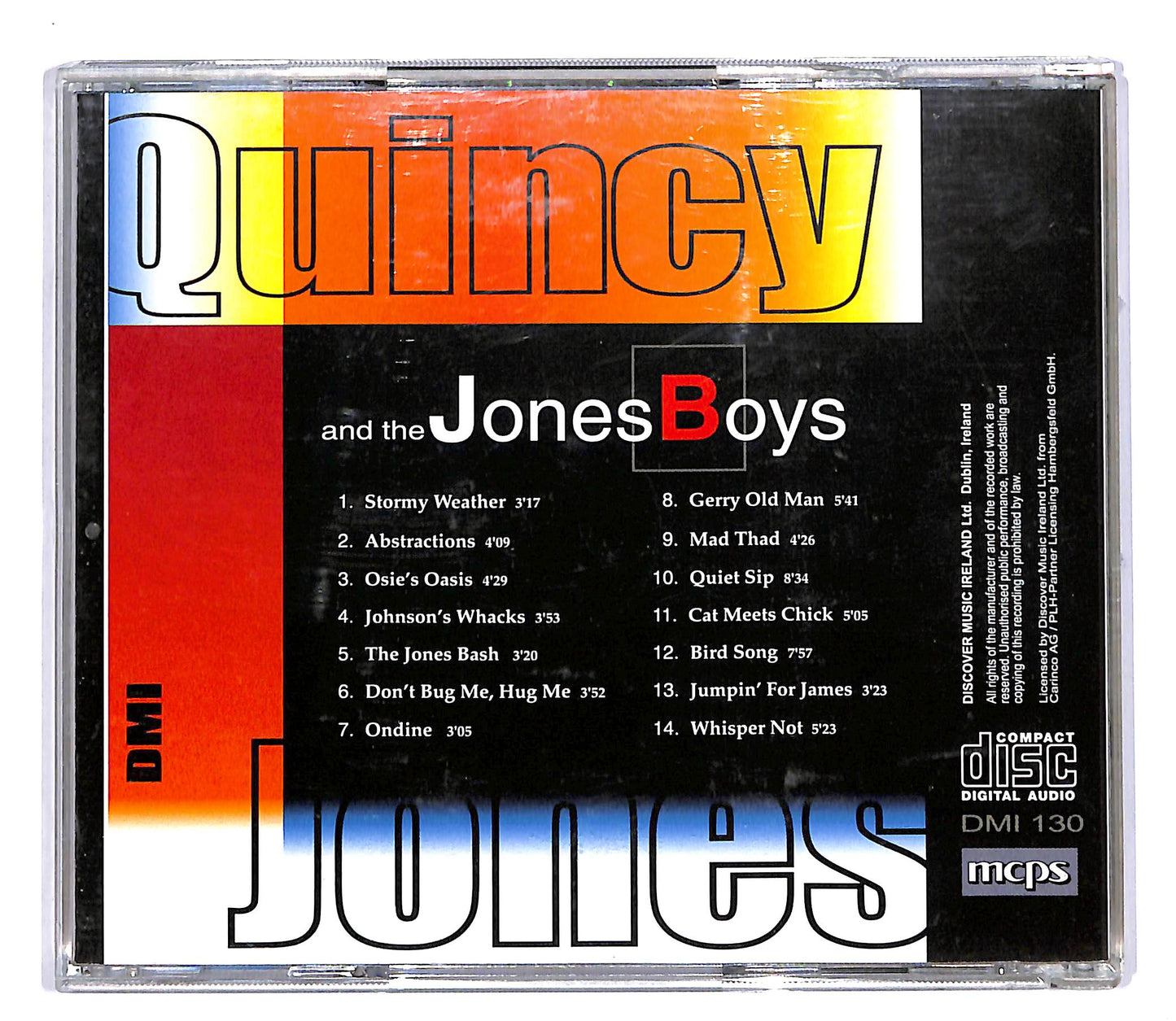 EBOND Quincy Jones And The Jones Boys - Jones And The Boys CD CD055409
