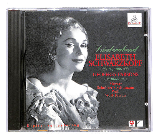 EBOND Elisabeth Schwarzkopf Geoffrey Parsons - Liederabend CD CD055426