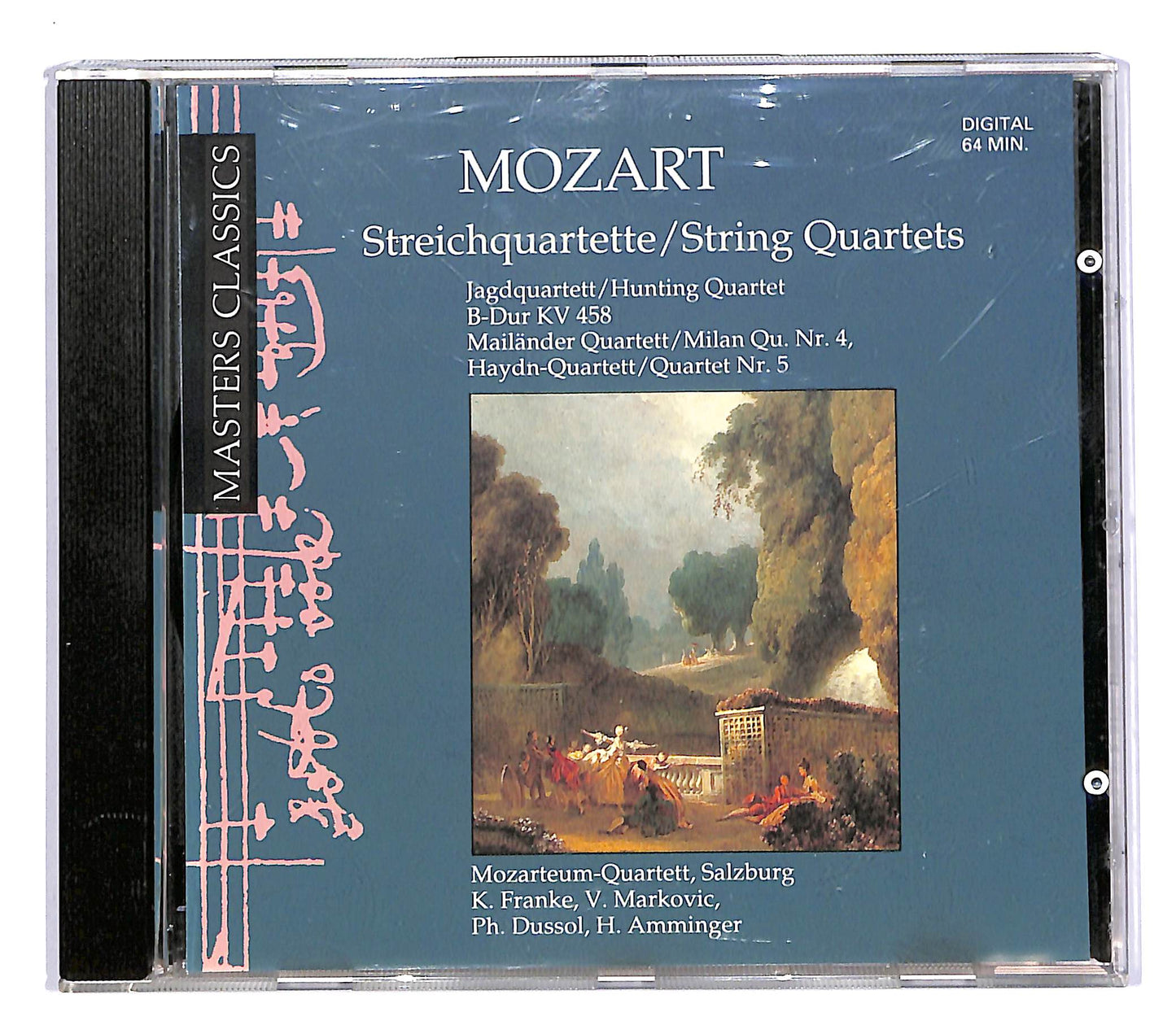 EBOND Amadeus Mozart - Streichquartette String Quartets CD CD055443