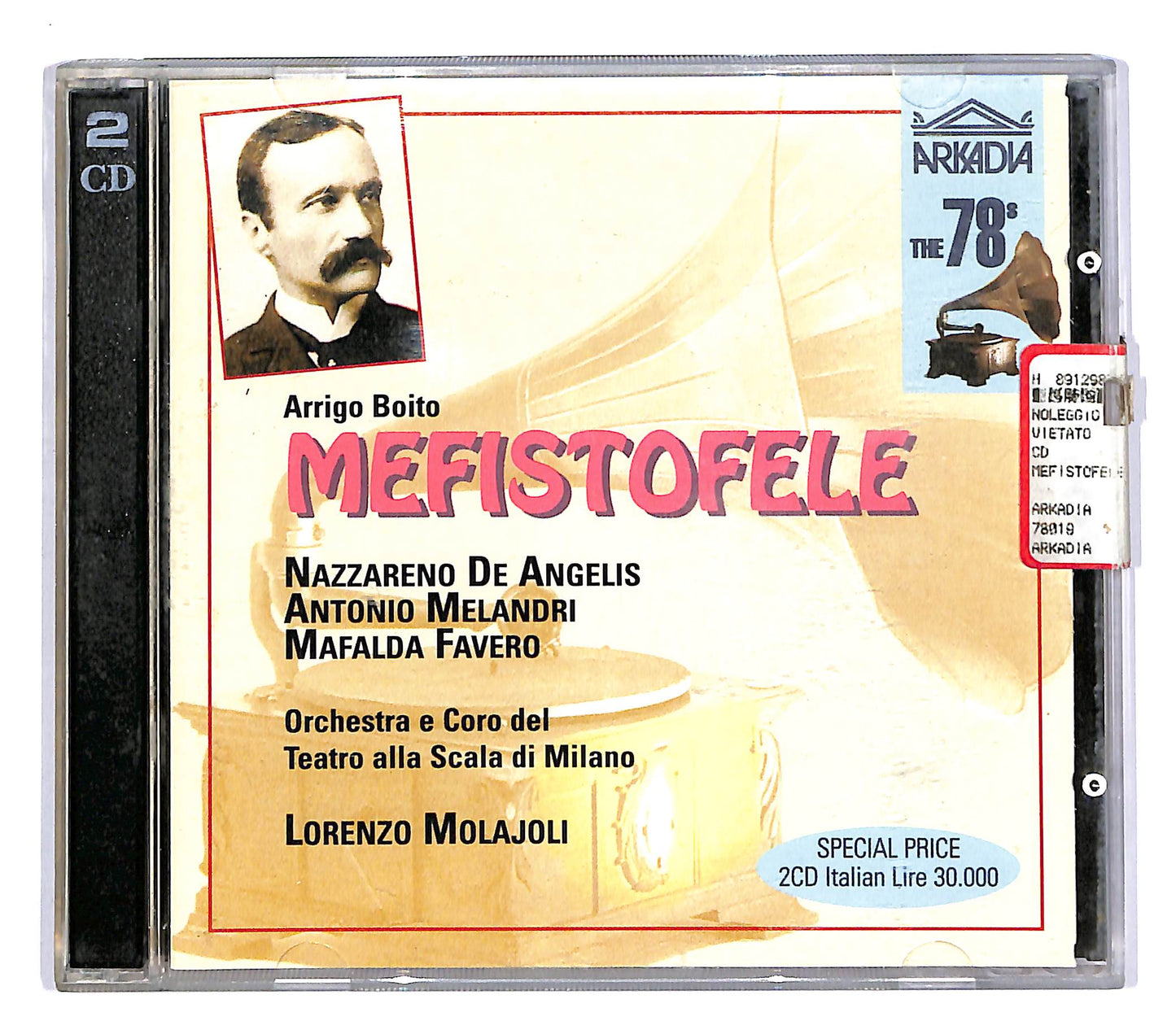 EBOND Various - A. Boito Mefistofele Teatro alla Scala CD CD055508