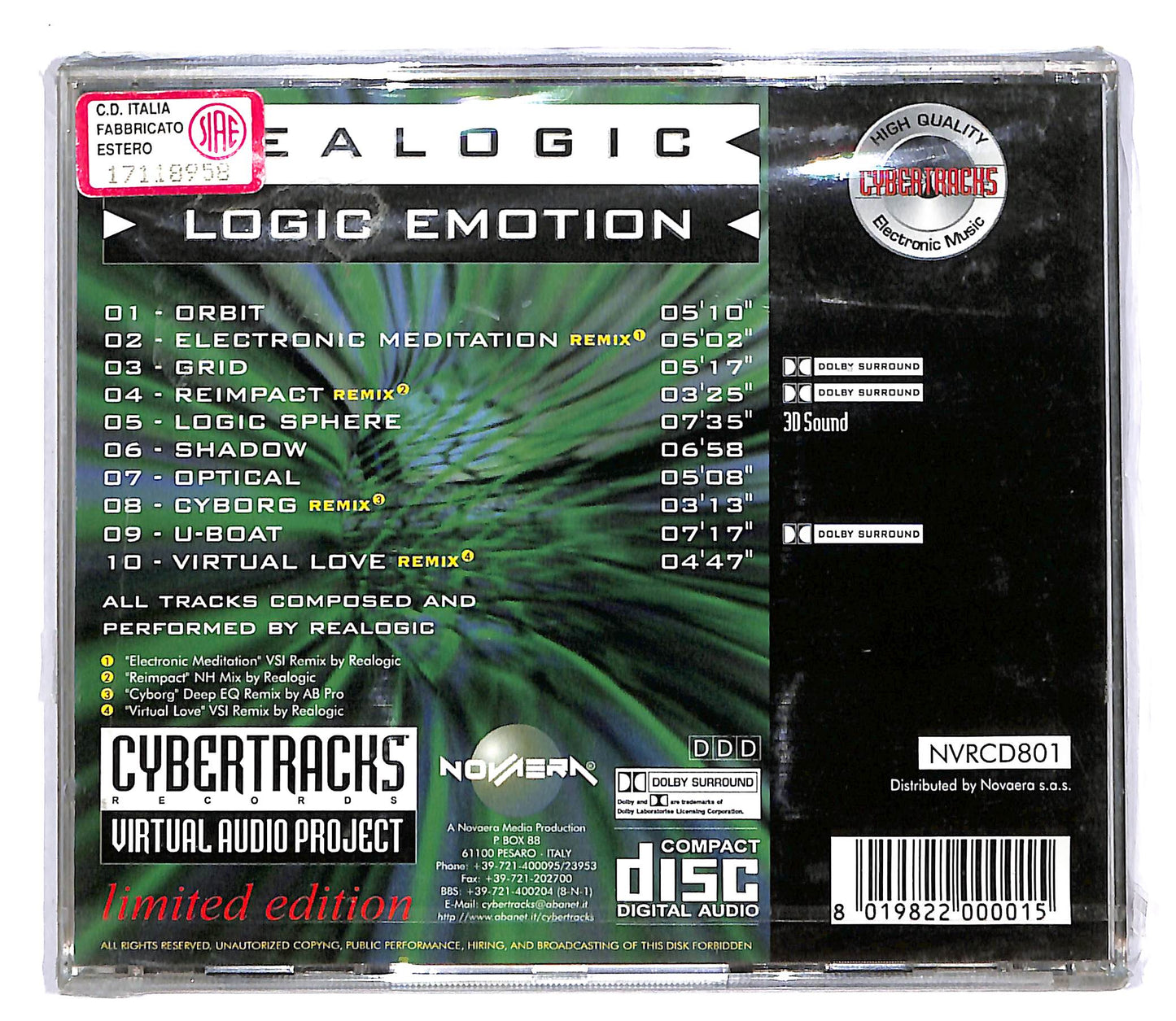 EBOND Realogic - Logic Emotion CD CD055513