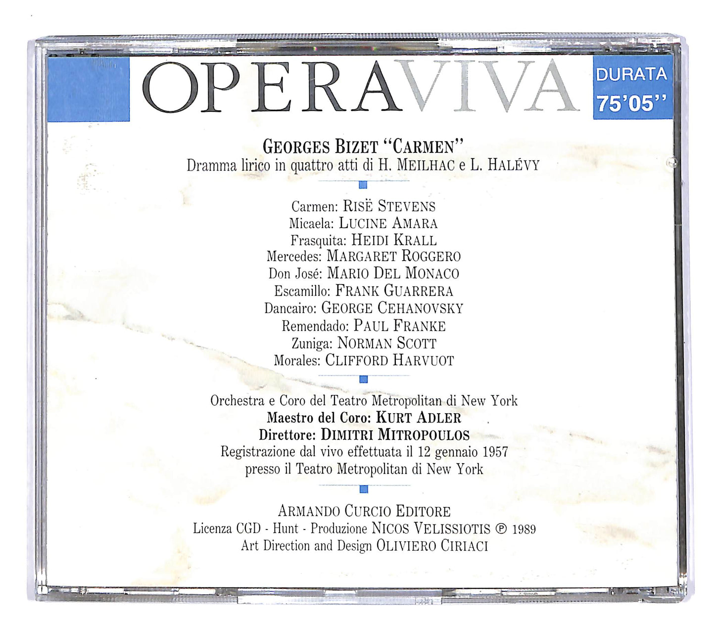EBOND Bizet - Carmen EDITORIALE CD CD055518
