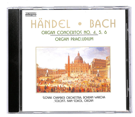 EBOND Handel - Bach - Organ Concertos No.4 5 6 - Organ Praeludium CD CD055529