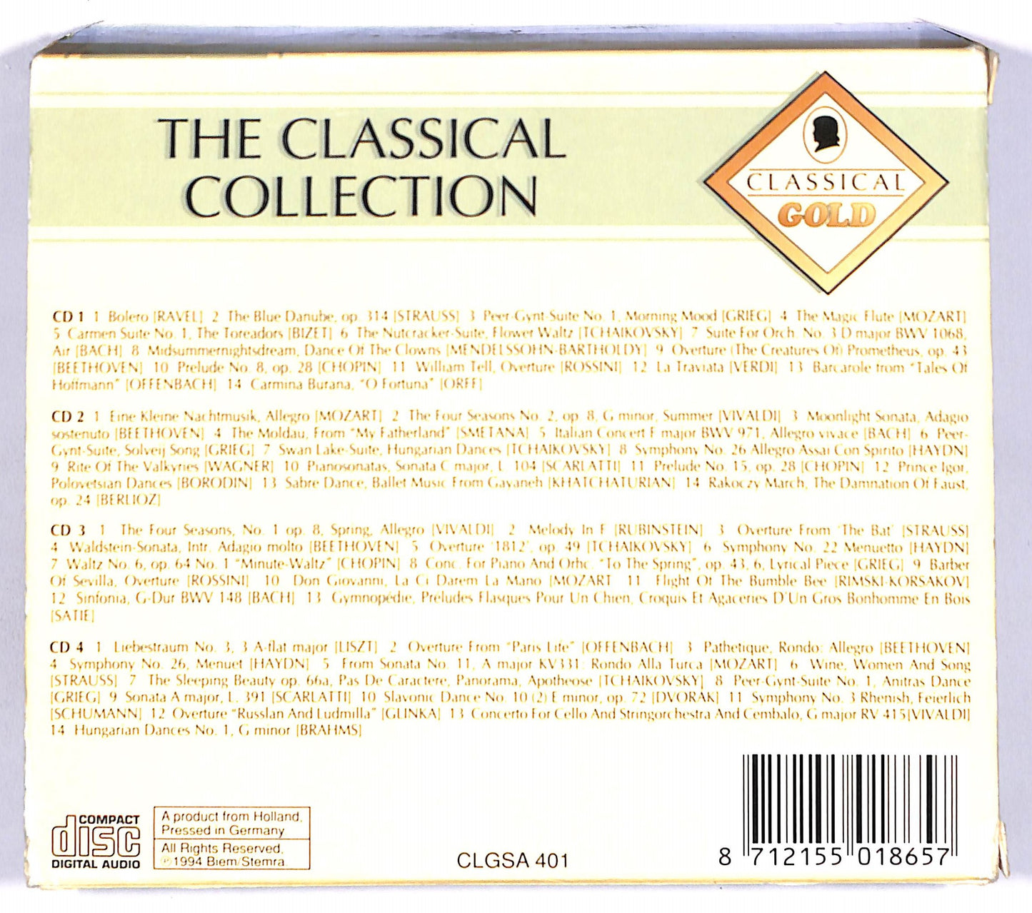 EBOND Various - The Classical Collection Box CD CD055540