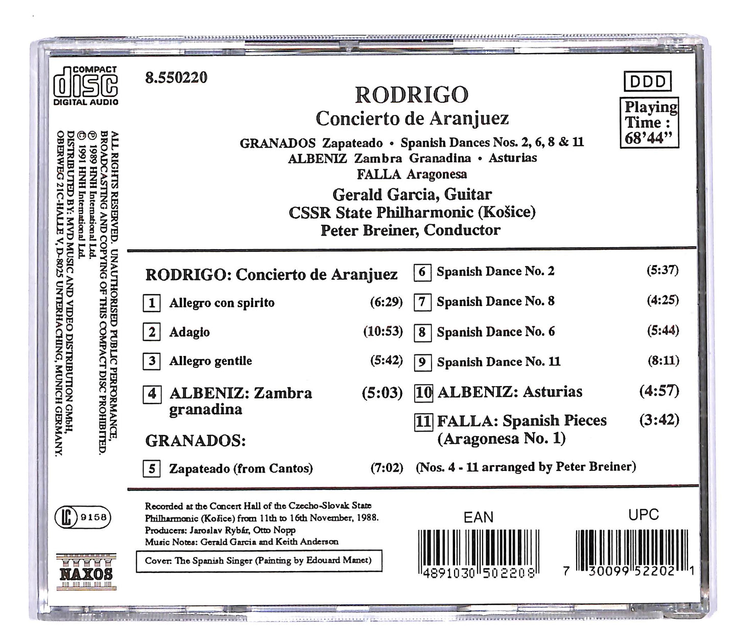 EBOND Rodrigo - Concierto de Aranjuez CD CD055545