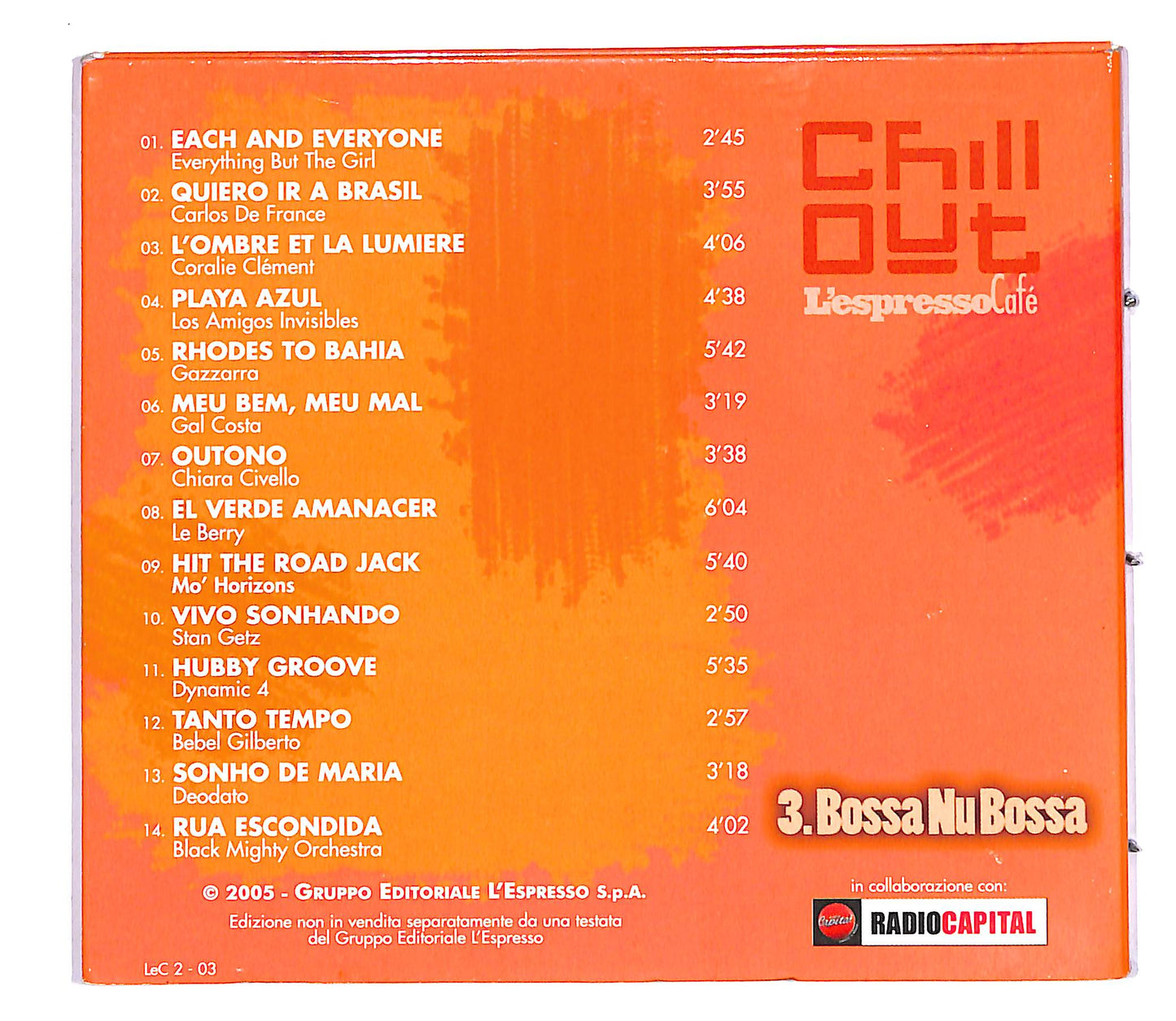 EBOND Various - 3. Bossa Nu Bossa EDITORIALE (digipak) CD CD055608
