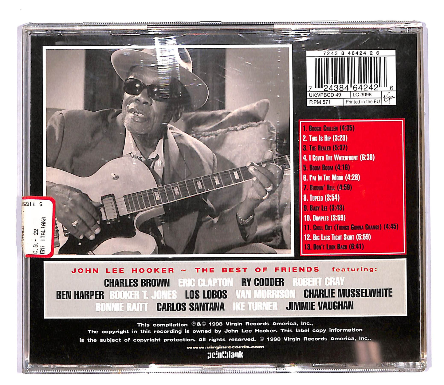 EBOND John Lee Hooker - The Best Of Friends CD CD055610