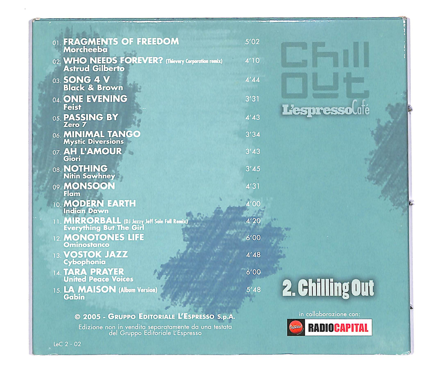 EBOND Various - 2. Chilling Out EDITORIALE CD CD055625