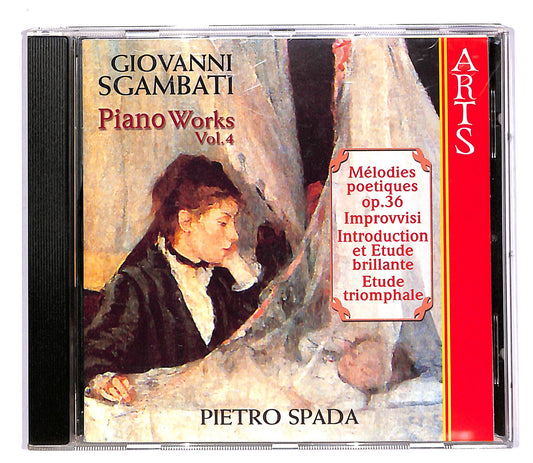 EBOND Giovanni Sgambati Pietro Spada - Piano Works Vol. 4 CD CD055627