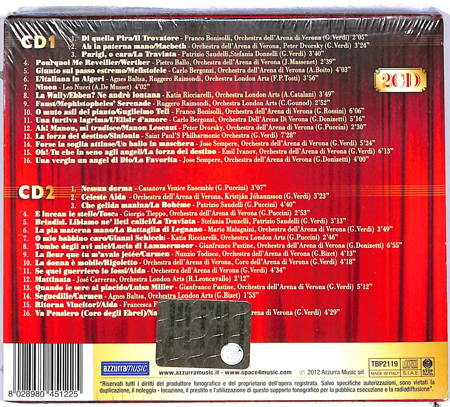 EBOND Various - Le grandi voci ( 2 dischi) CD CD055643