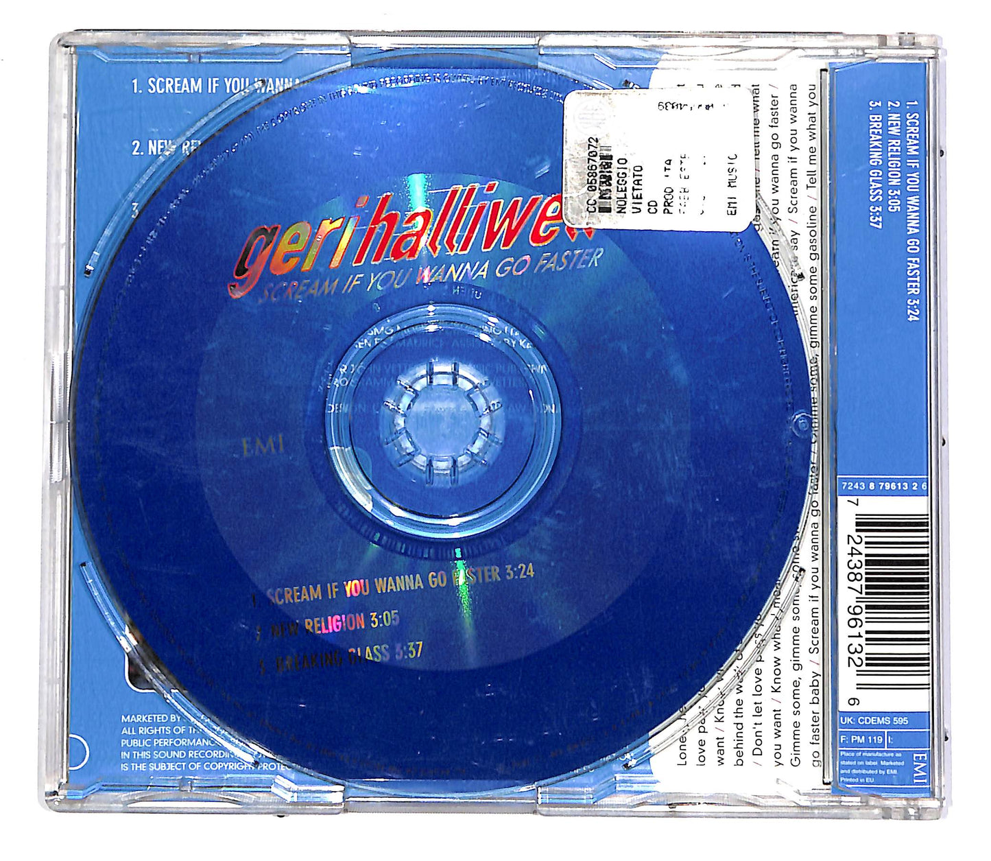 EBOND Geri Halliwell - Scream If You Wanna Go Faster CD CD055704