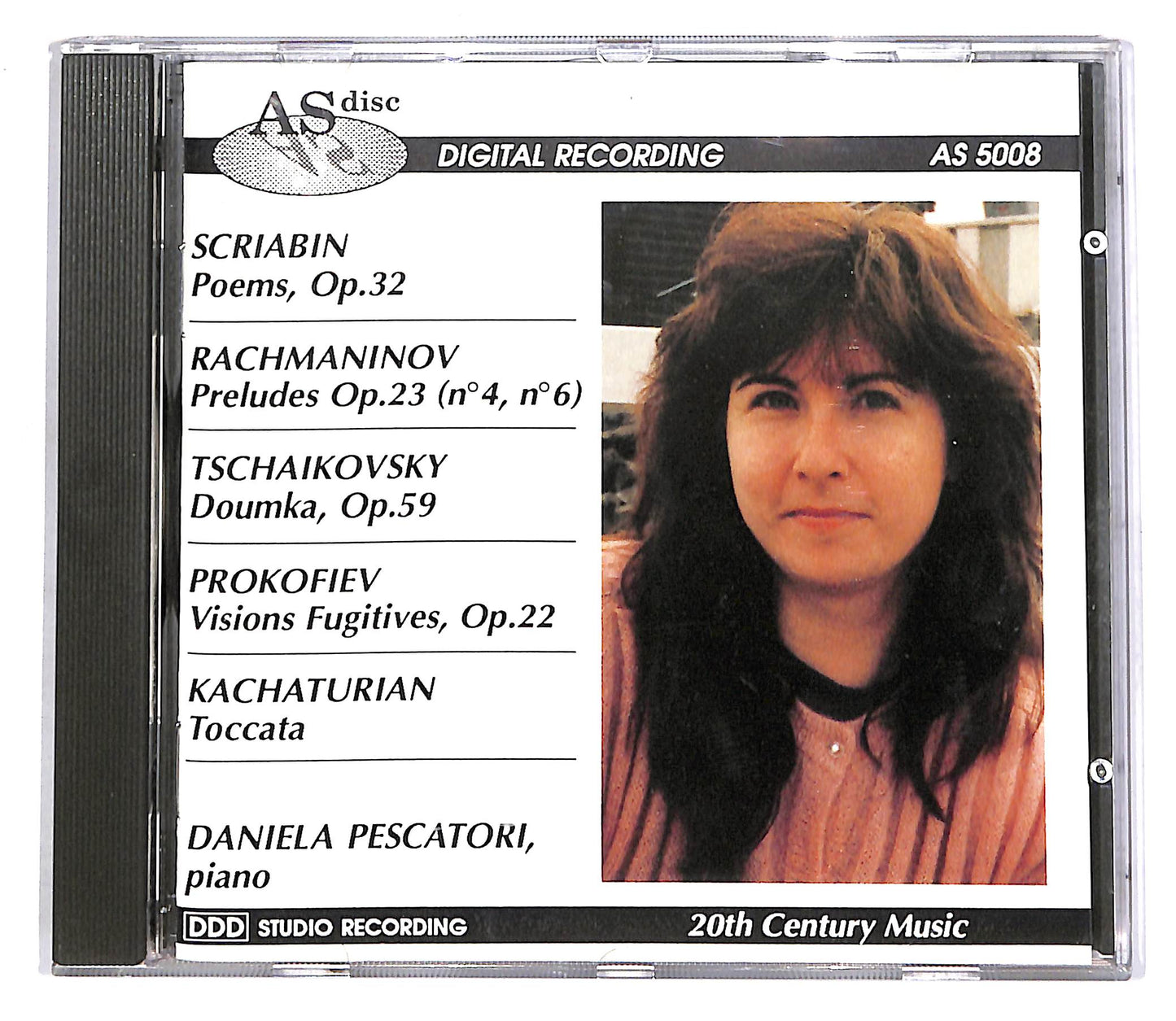 EBOND Sciabin, Rachmaninov, Tschaikovsky, Prokofiev EDITORIALE CD CD055744