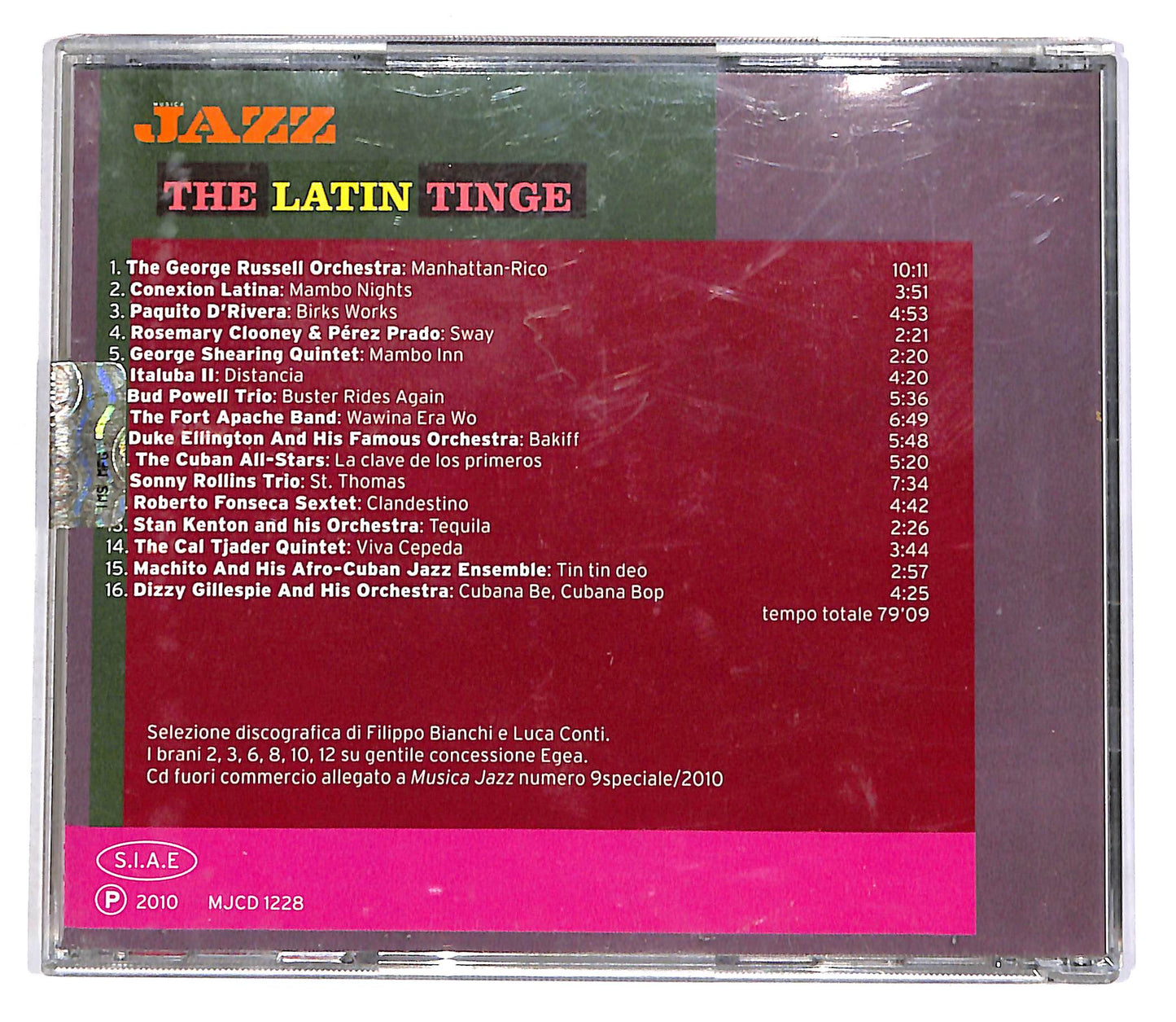 EBOND Various - The Latin Tinge EDITORIALE CD CD055761