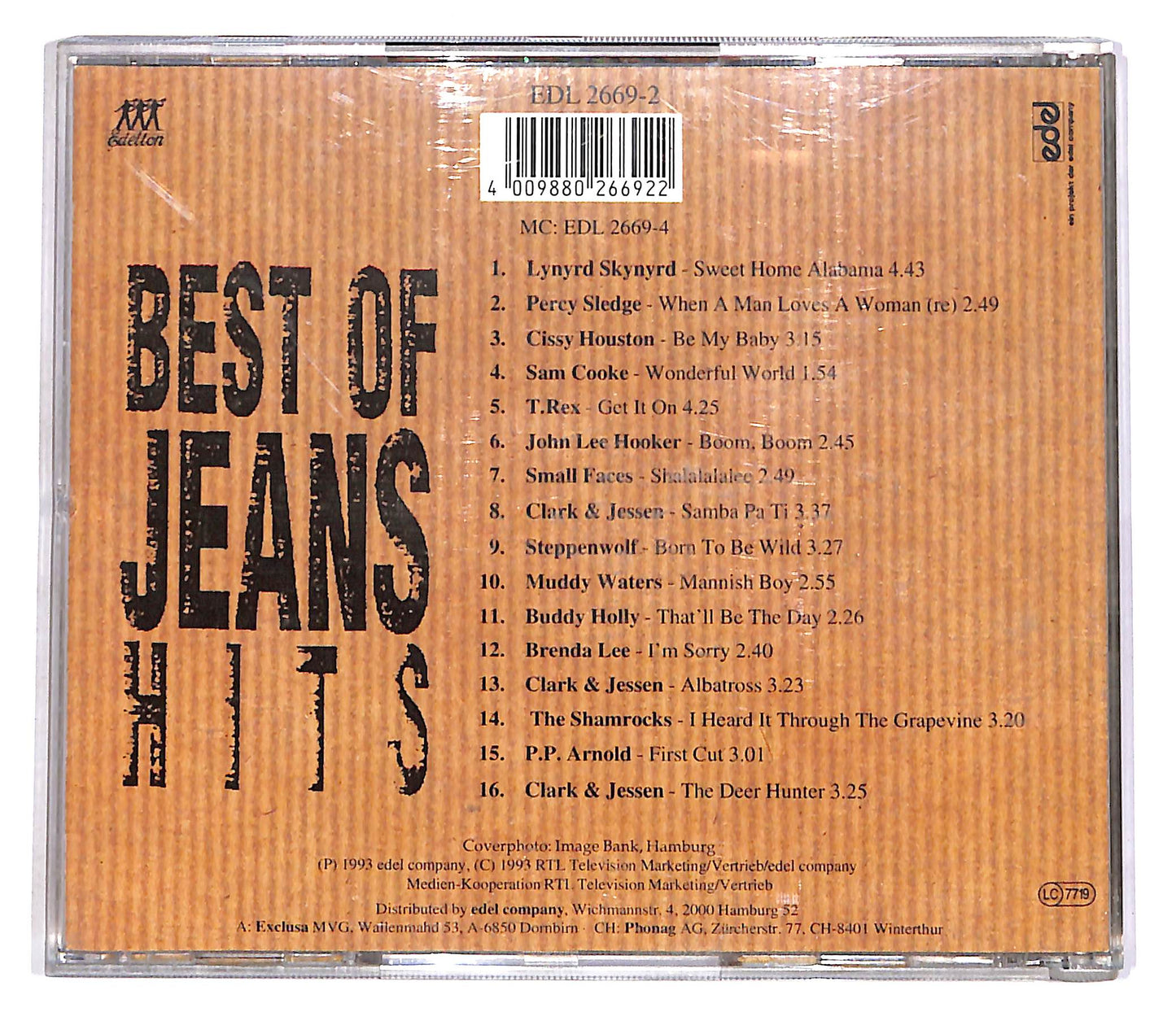 EBOND Various - Best Of Jeans Hits CD CD055825