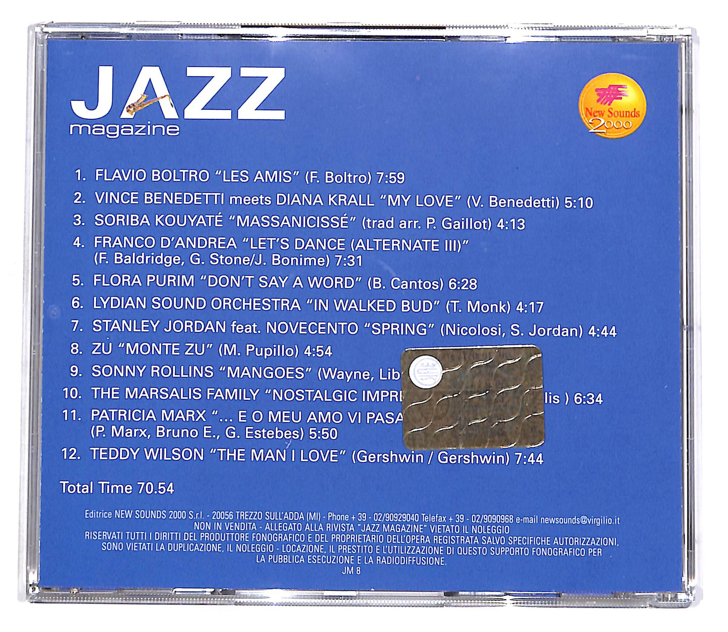 EBOND Various - Jazz Magazine Vol. 8 EDITORIALE CD CD055917