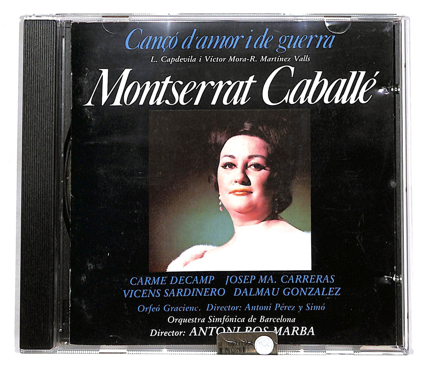 EBOND Canco D'amor I De Guerra - Montserrat Caballe CD CD055933