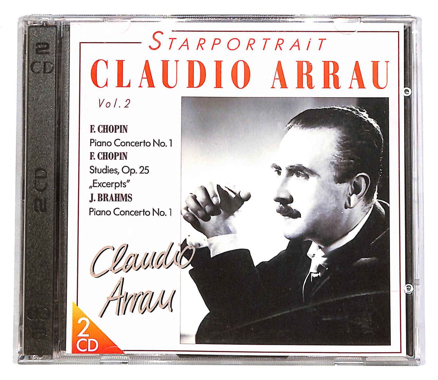 EBOND Claudio Arrau - Starportrait Vol. 2 (2 dischi) CD CD055958