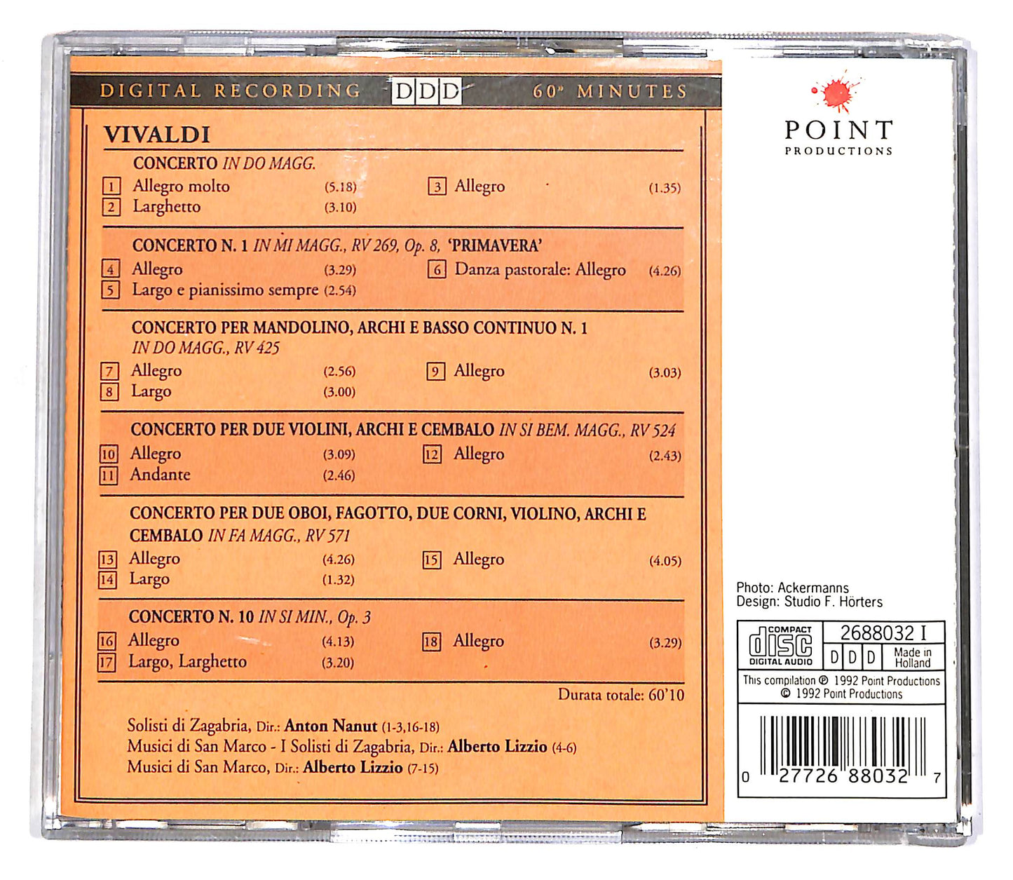 EBOND Antonio Vivaldi - Il Grande Vivaldi CD CD056012