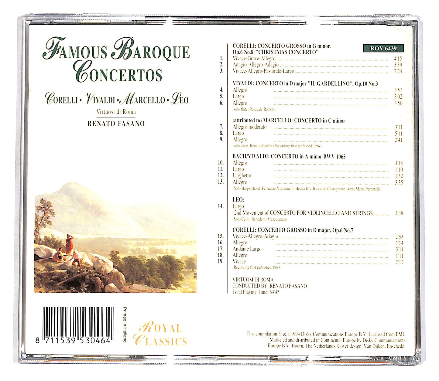 EBOND Various - Famous Baroque Concertos CD CD056056