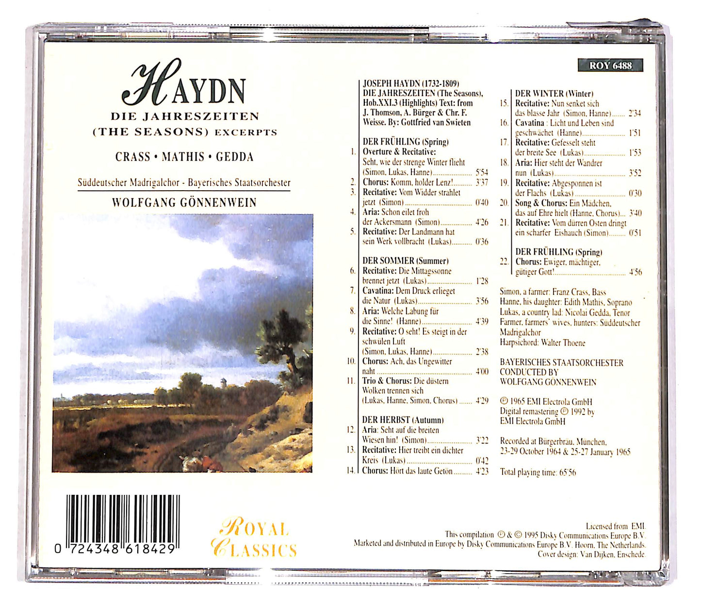 EBOND Haydn - Die Jahreszeiten (The Seasons) Excerpts CD CD056063