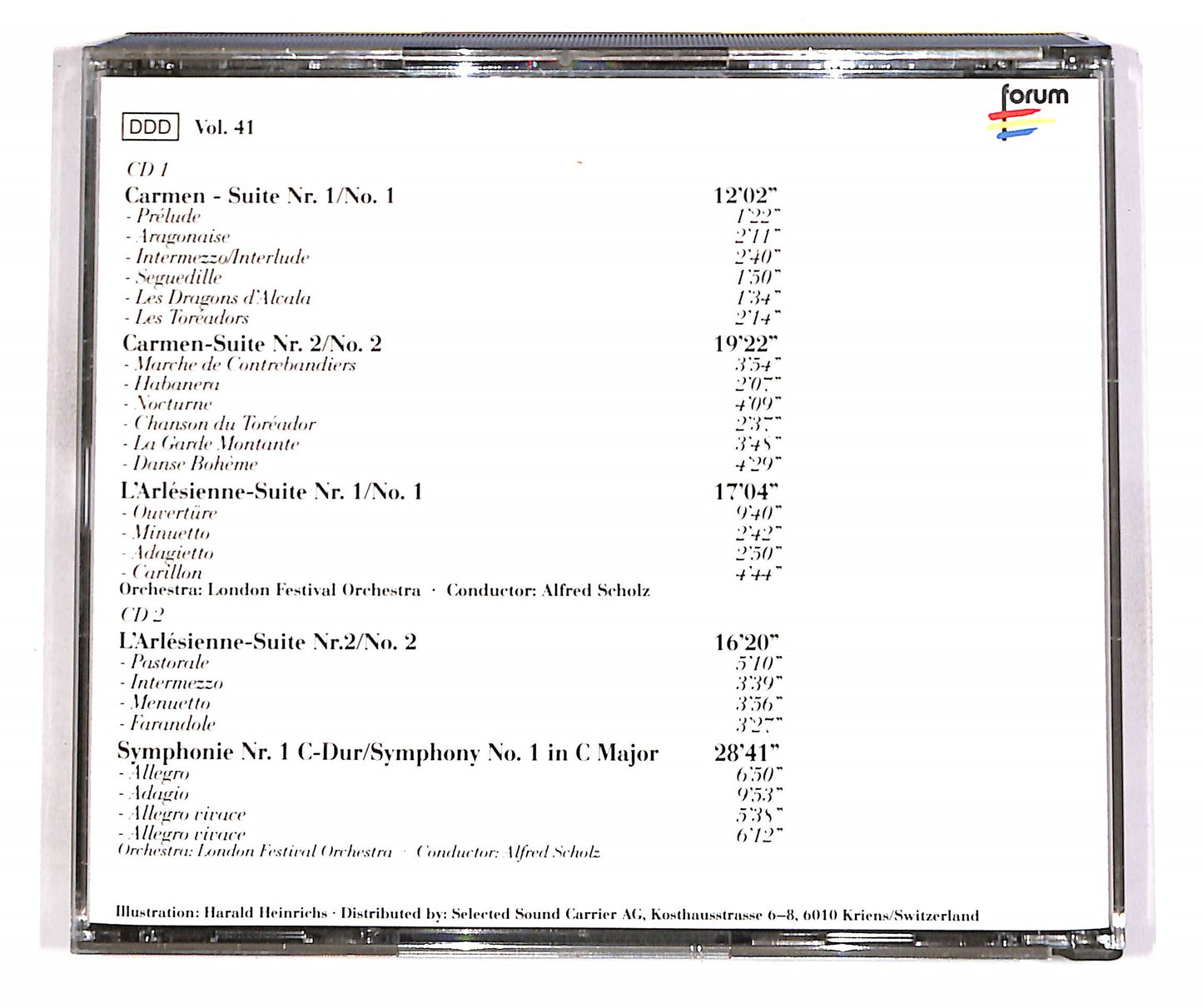 EBOND Suiten Und Sinfonien - Suites And Symphonies (2 dischi) CD CD056110