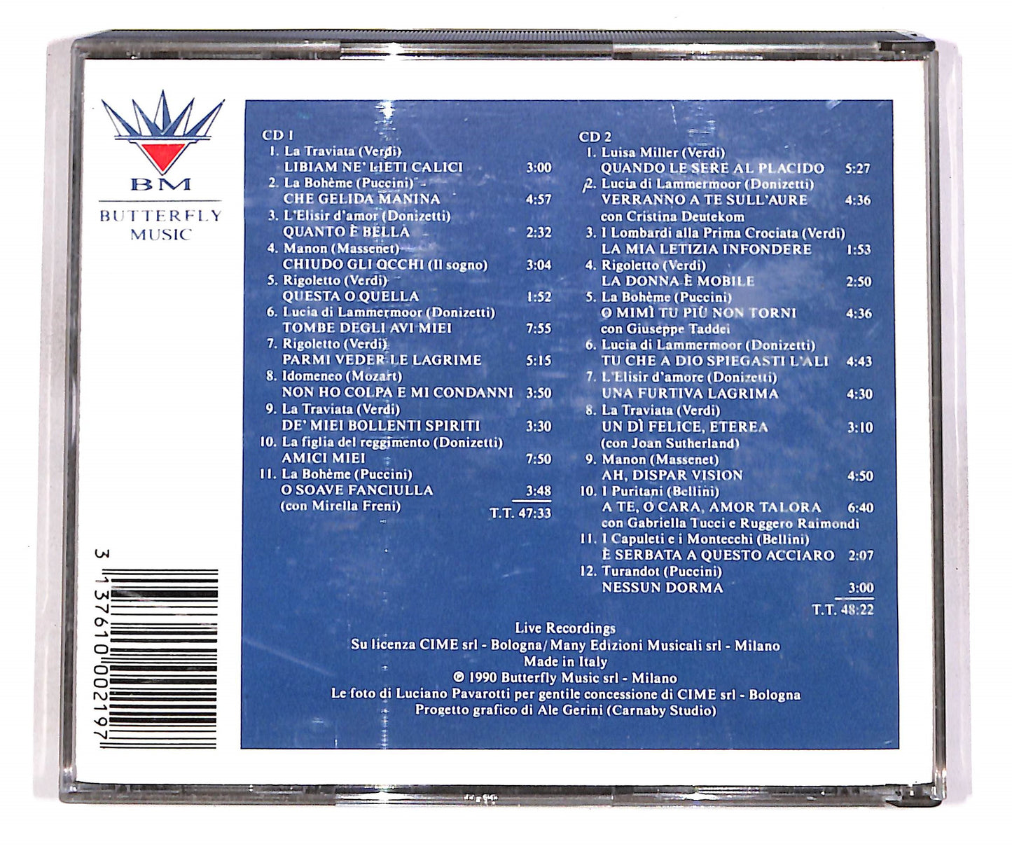 EBOND Luciano Pavarotti Collection - Greatest Hits (2 dischi) CD CD056111