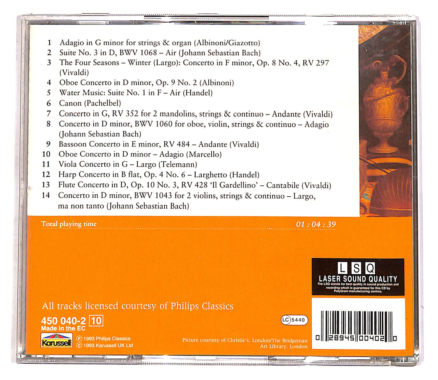 EBOND Various - Baroque Favourites CD CD056122