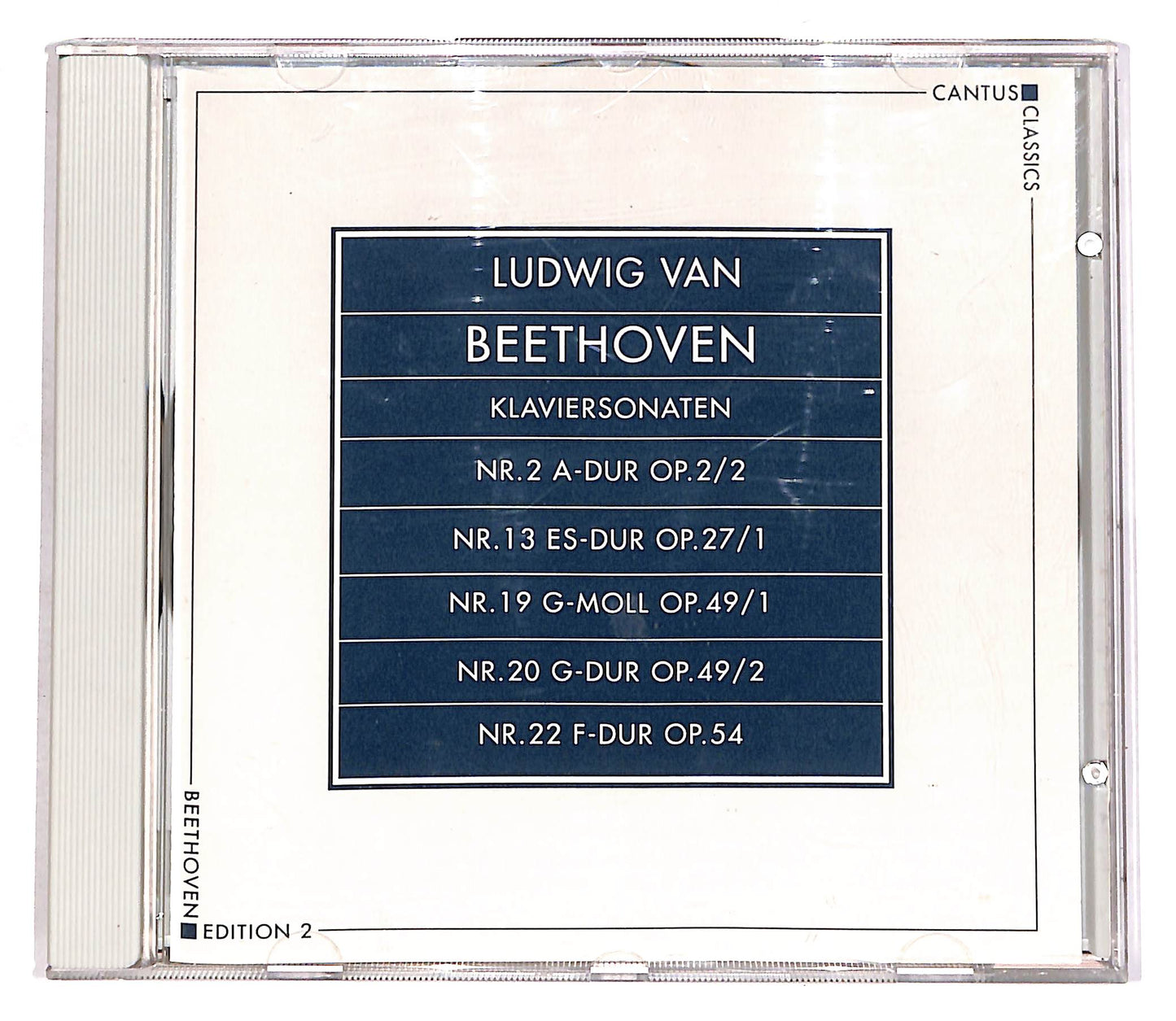 EBOND Ludwig Van Beethoven - Klaviersonaten 1 CD CD056135