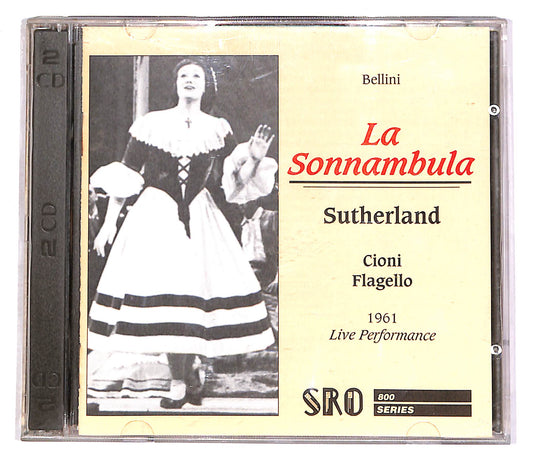 EBOND Bellini, Sutherland, Cioni, Flagello - La Sonnambula (2 disc) CD CD056237